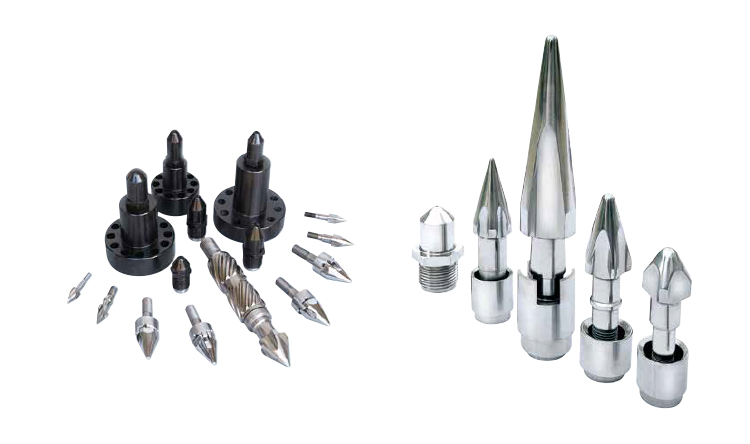 Accessories of screw and barrel for injection molding
